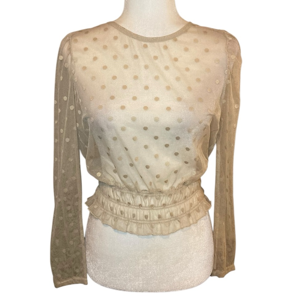 Mesh blouse
